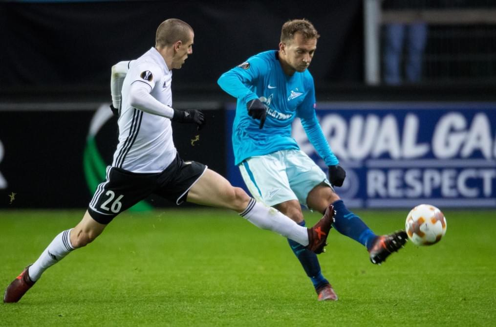 Лига Европы УЕФА 2017/18, 4 тур, «Русенборг» — «Зенит»