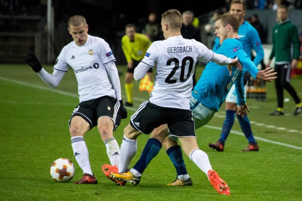 Лига Европы УЕФА 2017/18, 4 тур, «Русенборг» — «Зенит»