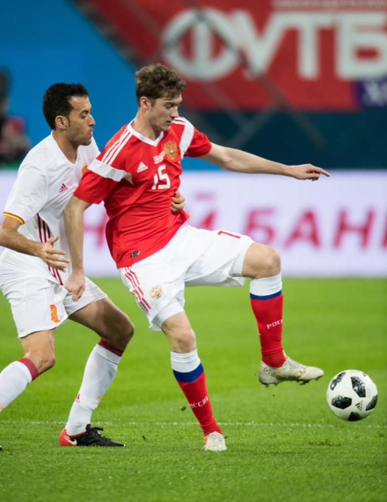 Товарищеский матч «Россия» — «Испания»