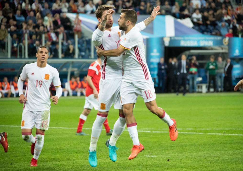 Товарищеский матч «Россия» — «Испания»