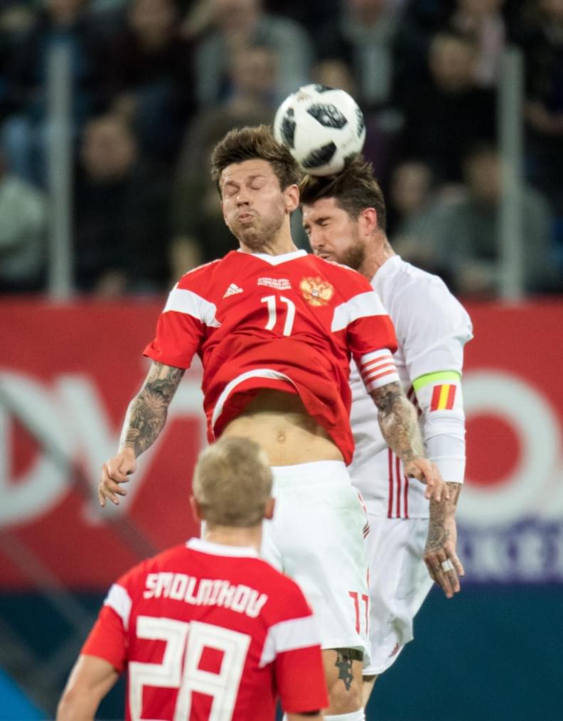 Товарищеский матч «Россия» — «Испания»