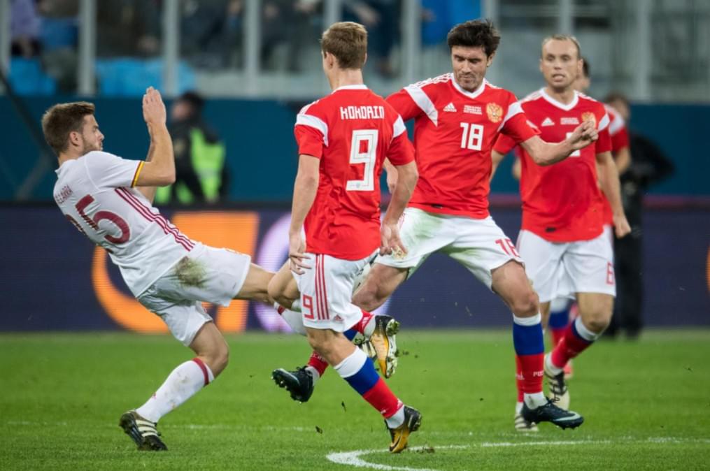 Товарищеский матч «Россия» — «Испания»