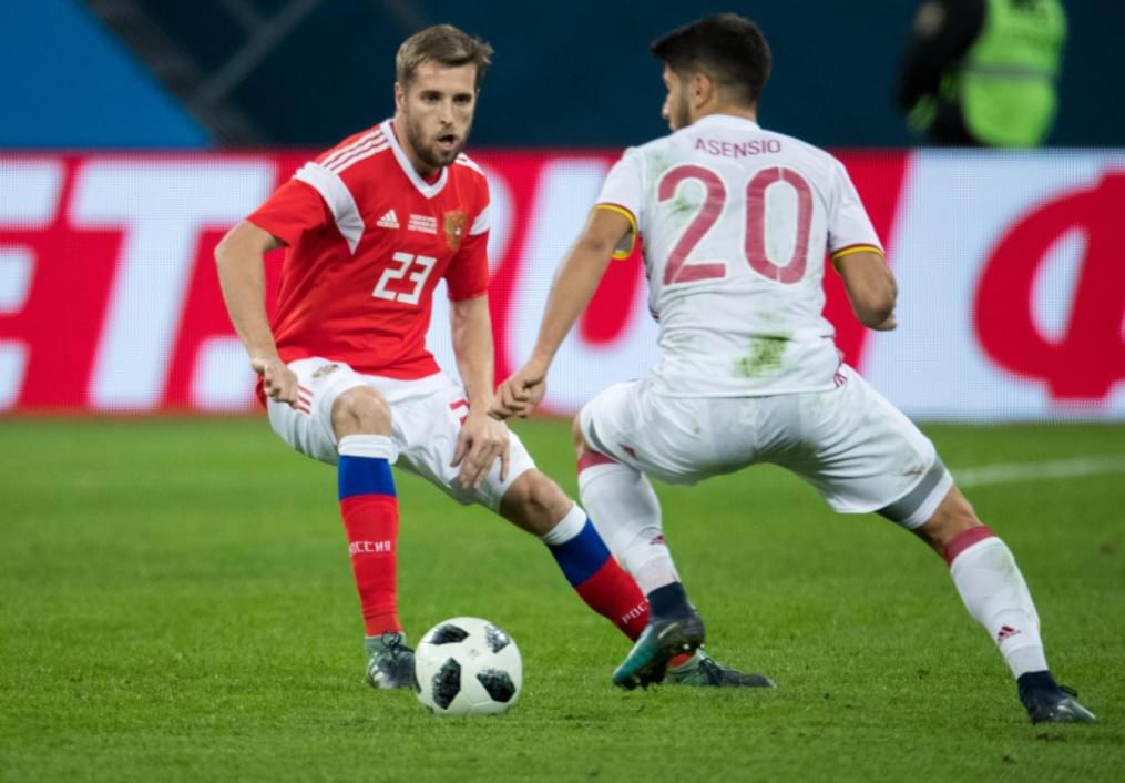 Товарищеский матч «Россия» — «Испания»