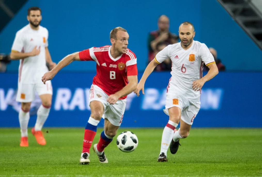 Товарищеский матч «Россия» — «Испания»