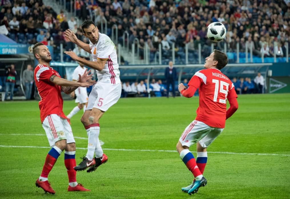 Товарищеский матч «Россия» — «Испания»
