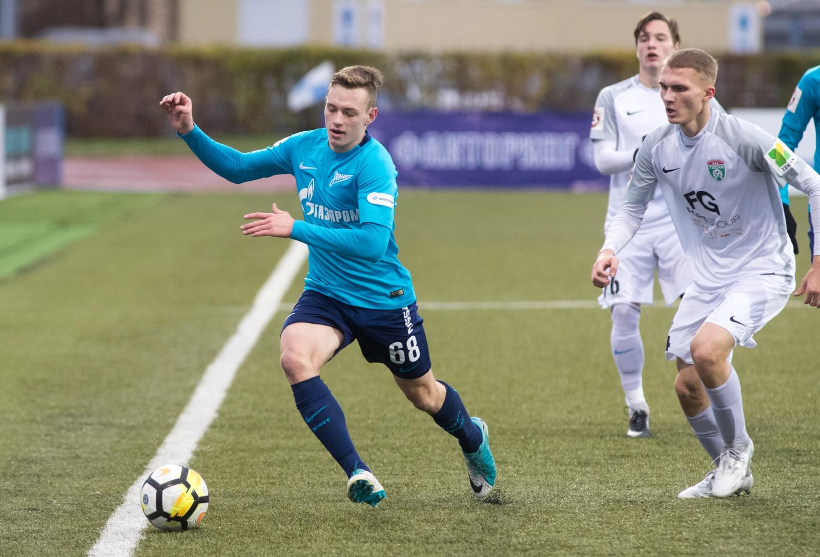 РОСГОССТРАХ-Первенство молодежных составов 2017/18, «Зенит» — «Тосно»