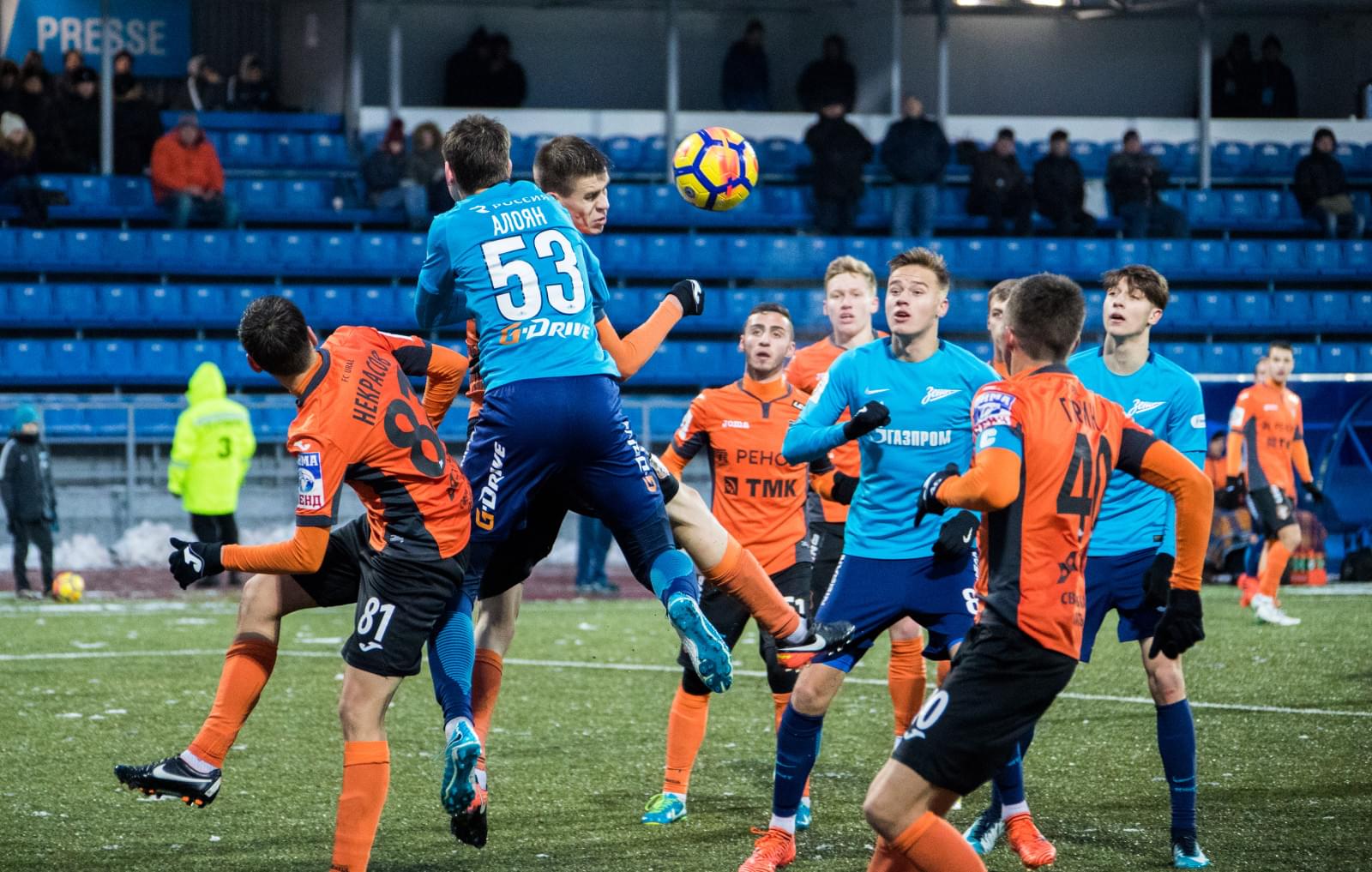 РОСГОССТРАХ-Первенство России 2017/18, «Зенит»-м — «Урал»-м