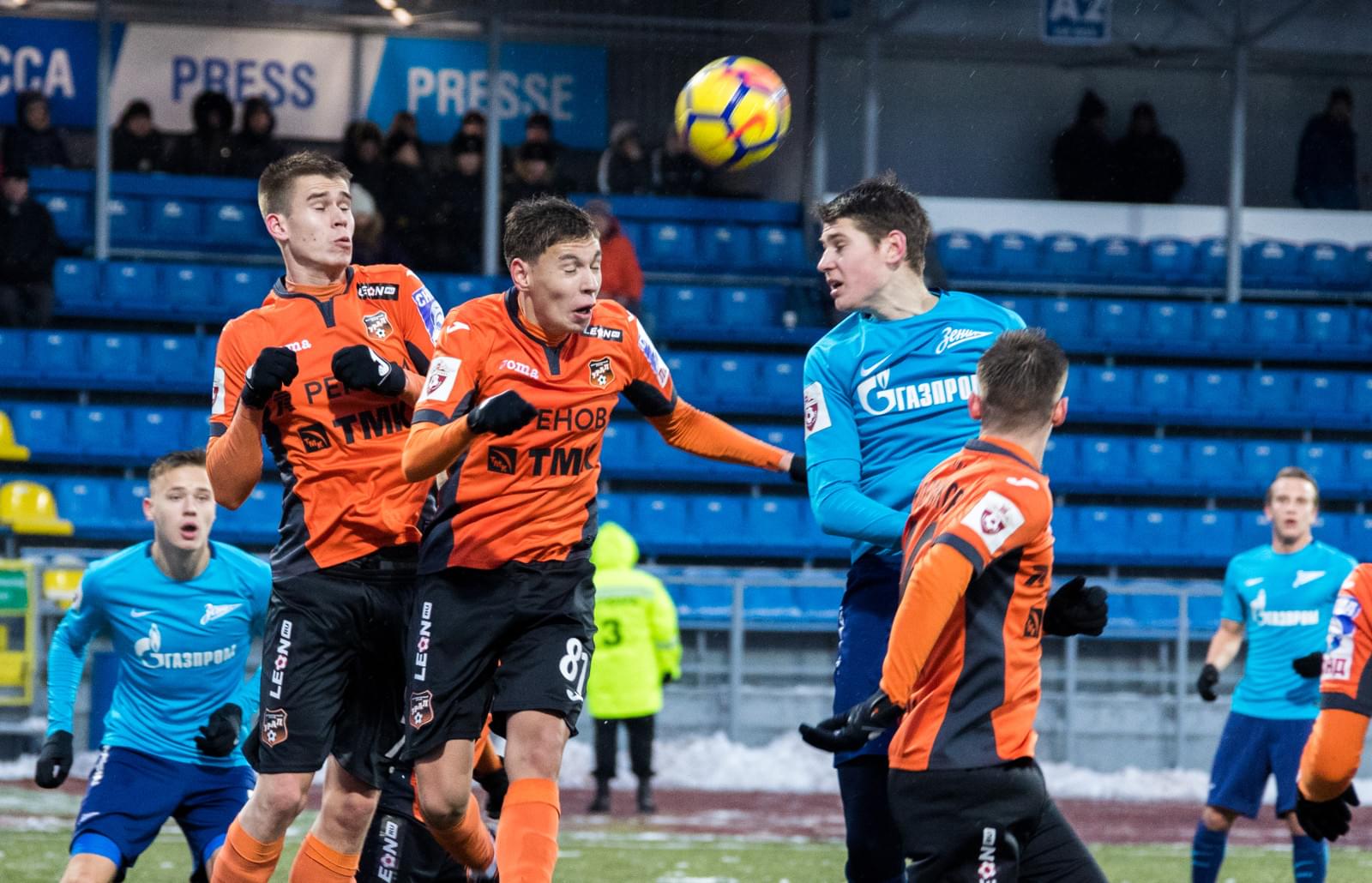 РОСГОССТРАХ-Первенство России 2017/18, «Зенит»-м — «Урал»-м