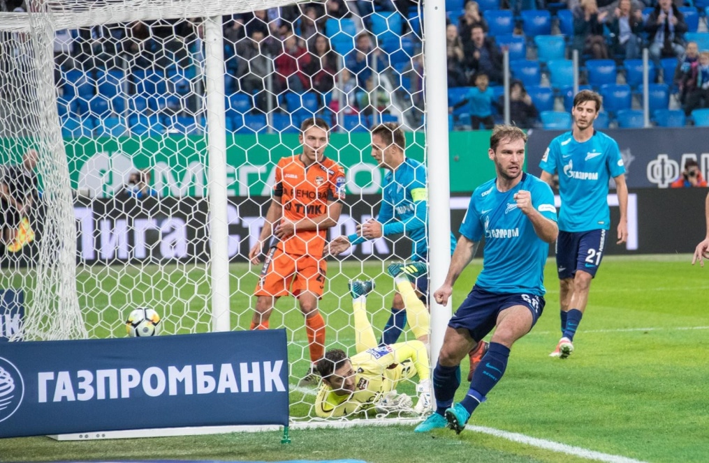 РОСГОССТРАХ-Чемпионат России 2017/18, «Зенит» — «Урал»