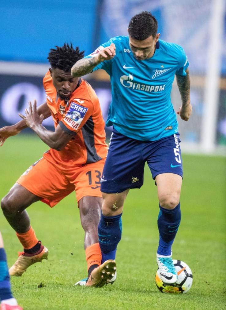 РОСГОССТРАХ-Чемпионат России 2017/18, «Зенит» — «Урал»