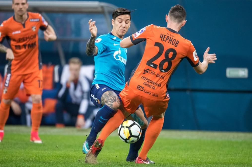 РОСГОССТРАХ-Чемпионат России 2017/18, «Зенит» — «Урал»