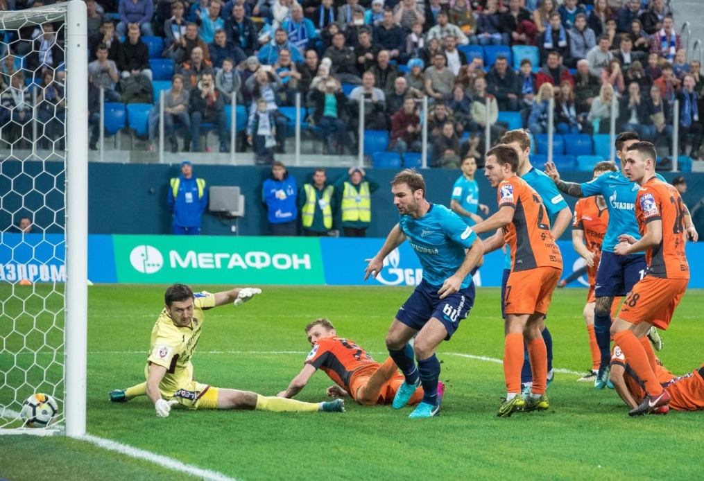 РОСГОССТРАХ-Чемпионат России 2017/18, «Зенит» — «Урал»