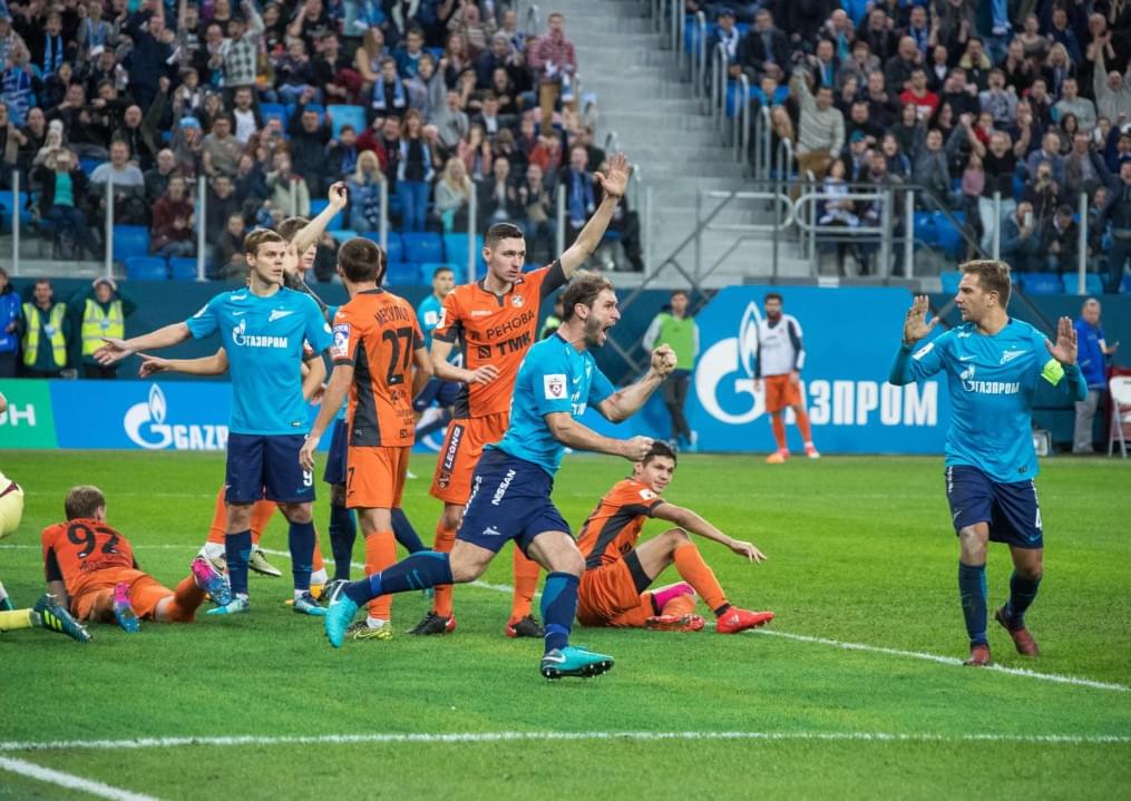 РОСГОССТРАХ-Чемпионат России 2017/18, «Зенит» — «Урал»