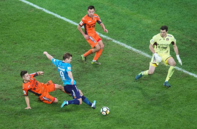РОСГОССТРАХ-Чемпионат России 2017/18, «Зенит» — «Урал»