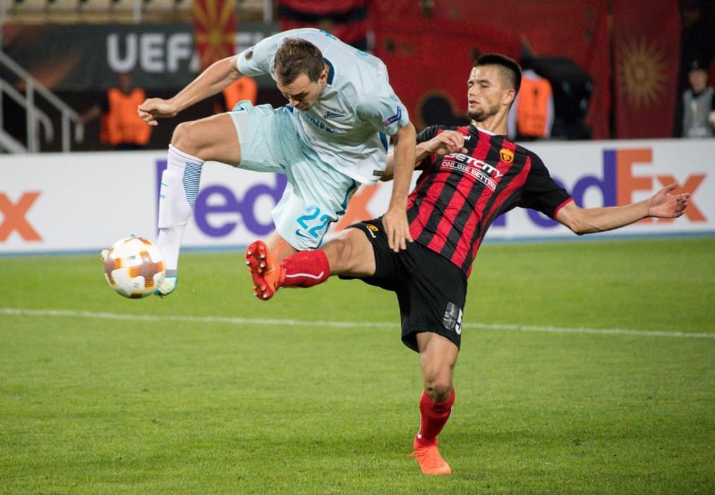 Лига Европы УЕФА 2017/18, 1-й тур, «Вардар» — «Зенит»