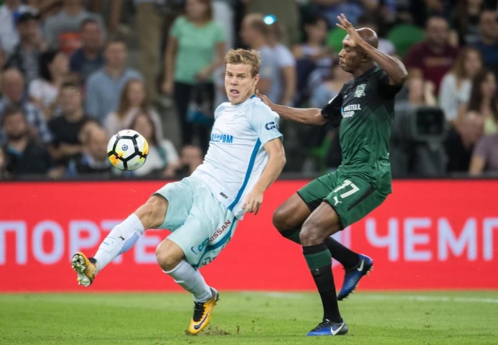 РОСГОССТРАХ-Чемпионат России 2017/18, 11-й тур, «Краснодар» — «Зенит»