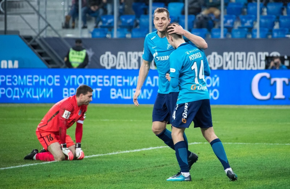 РОСГОССТРАХ-Чемпионат России 2017/18, «Зенит» — «Тосно»