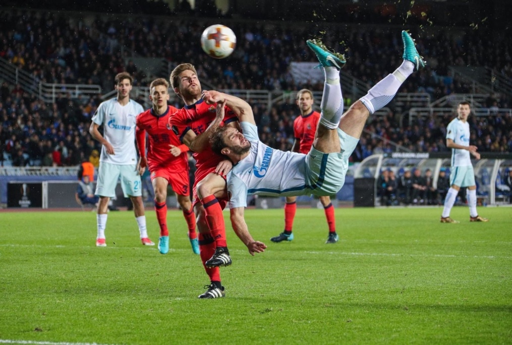 Лига Европы УЕФА 2017/18, «Реал Сосьедад» — «Зенит»