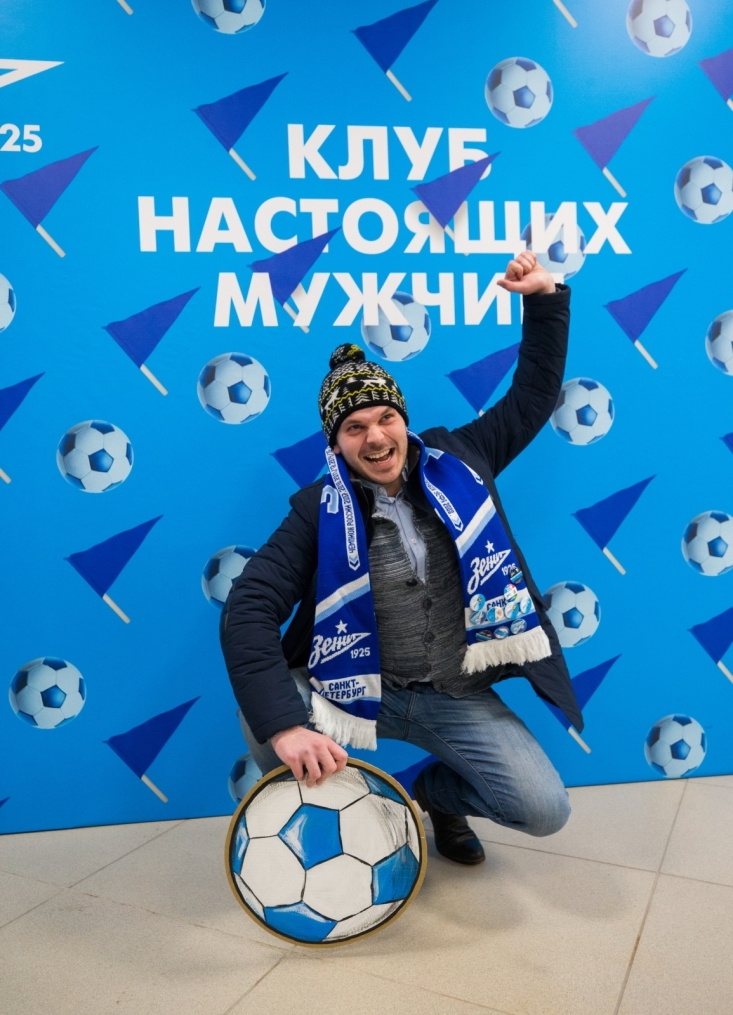 Фан-променад на матче Лига Европы УЕФА 2017/18, «Зенит» — «Селтик»