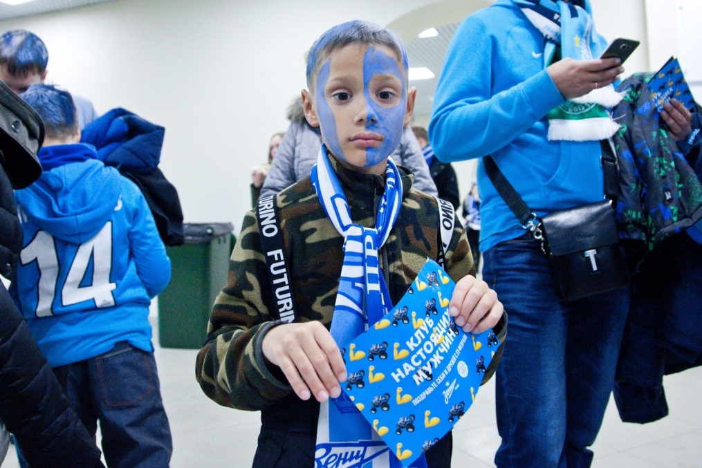 Фан-променад на матче «Зенит» — «Селтик»