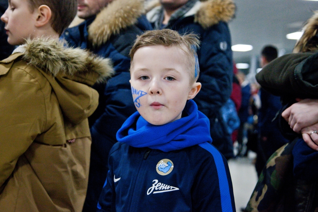 Фан-променад на матче «Зенит» — «Селтик»