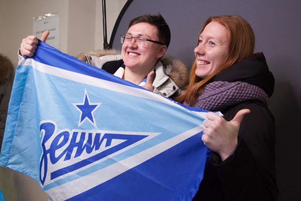 Фан-променад на матче «Зенит» — «Селтик»