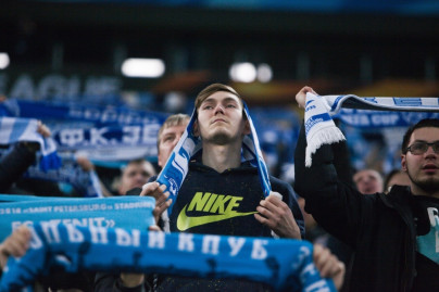 Фан-променад на матче «Зенит» — «Селтик»