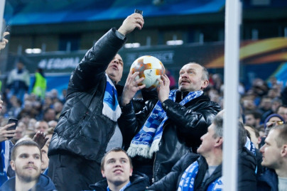 Фан-променад на матче «Зенит» — «Селтик»