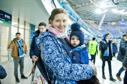 Фан-променад на матче «Зенит» — «Селтик»