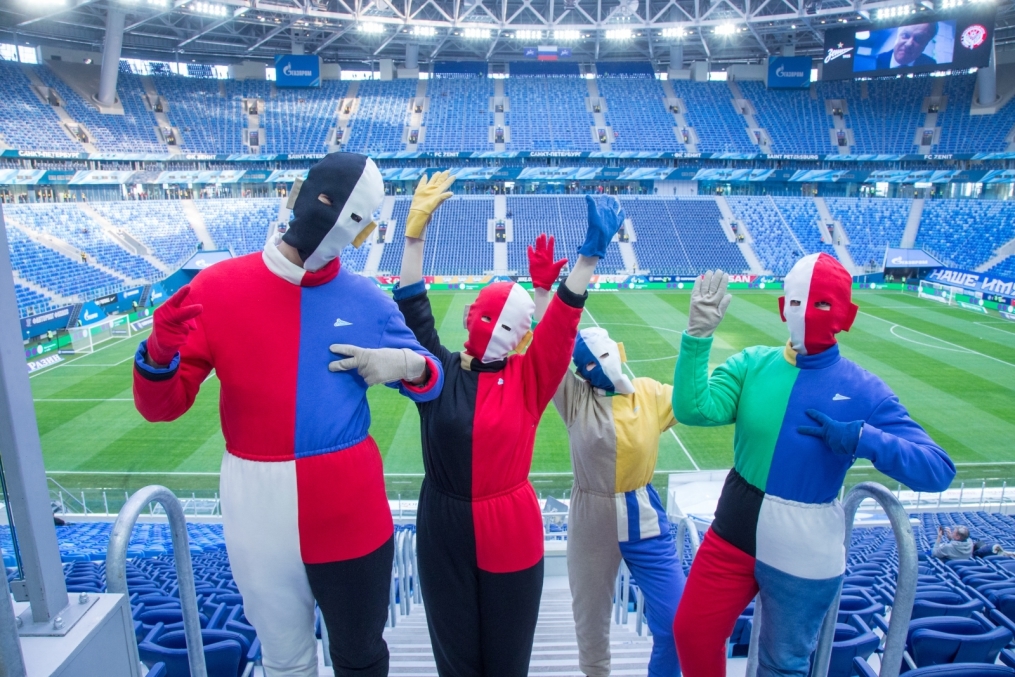 Фан-променад на матче «Зенит» — «Амкар»