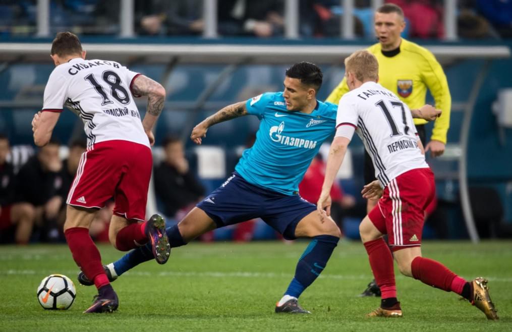 РОСГОССТРАХ-Чемпионат России 2017/18, «Зенит» — «Амкар»