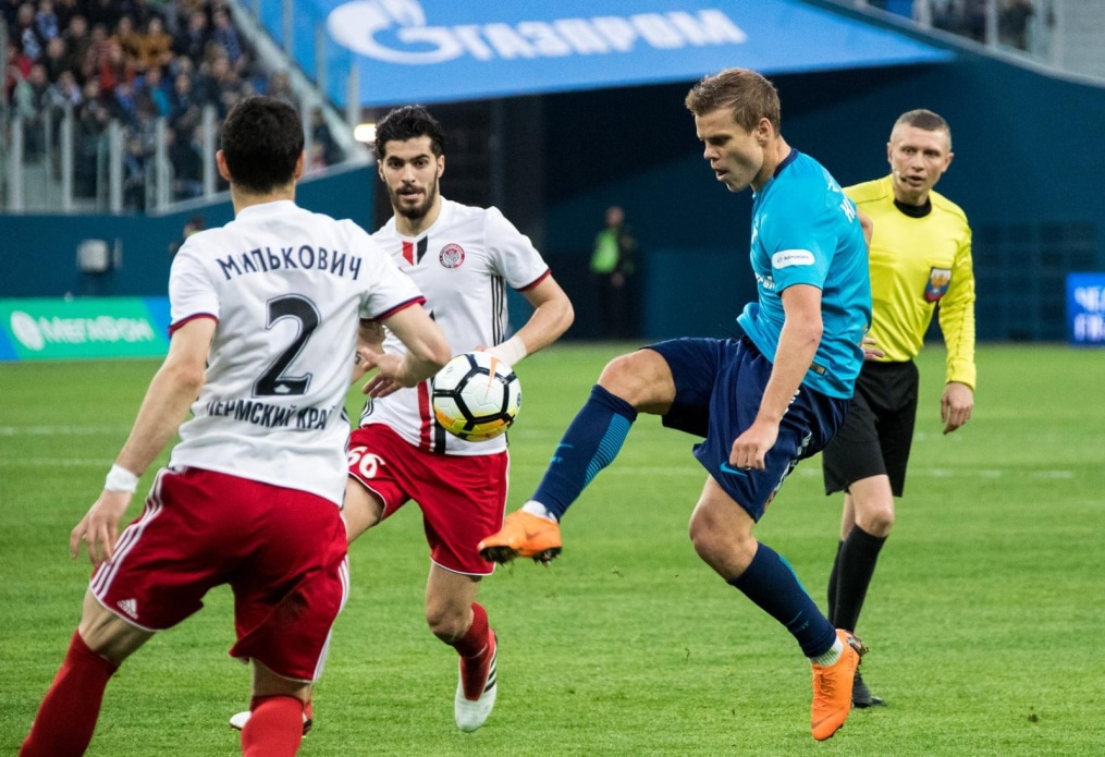 РОСГОССТРАХ-Чемпионат России 2017/18, «Зенит» — «Амкар»