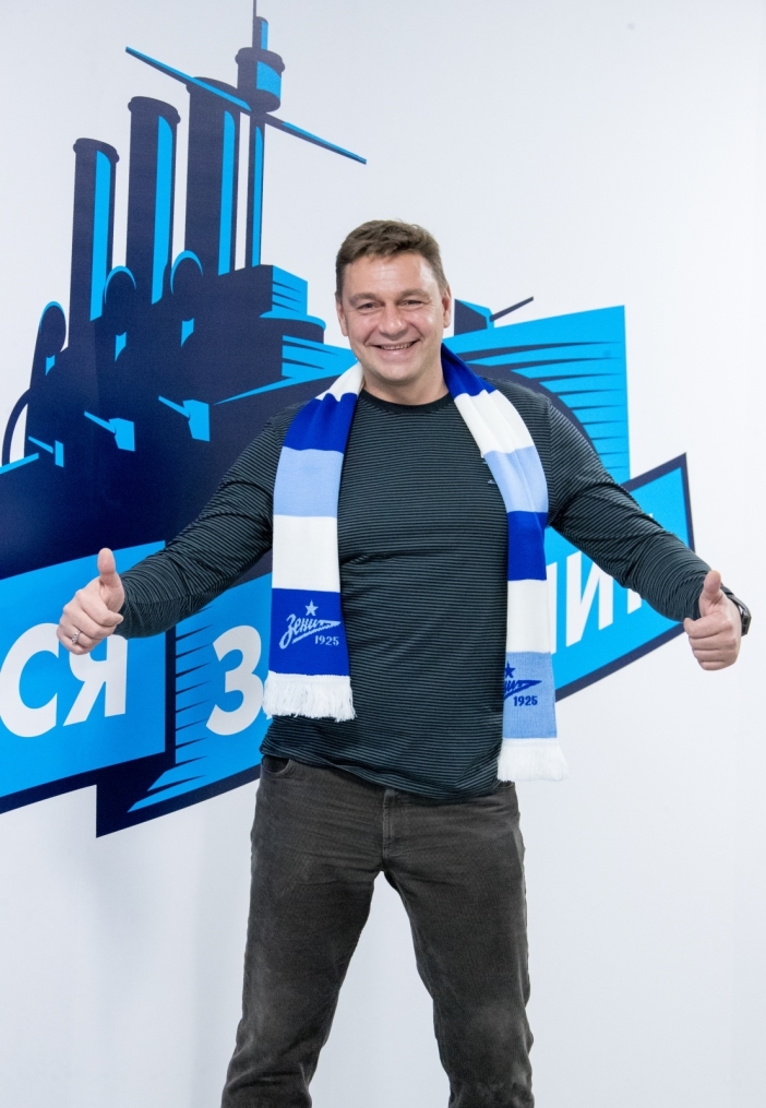 Чемпионы Олимпийских Игр на матче «Зенит» — «Амкар»