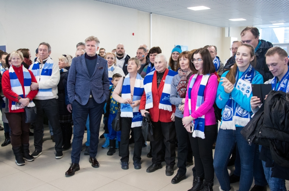 «Диалоги на Крестовском» с олимпийцами-петербуржцами на матче «Зенит» — «Амкар»