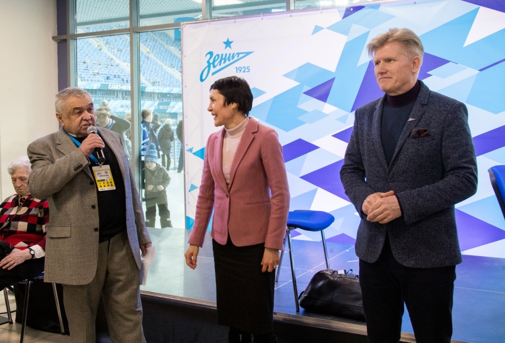 «Диалоги на Крестовском» с олимпийцами-петербуржцами на матче «Зенит» — «Амкар»