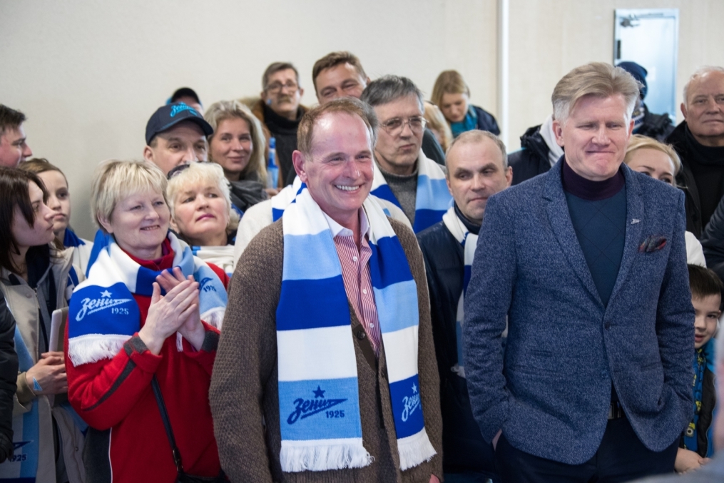 «Диалоги на Крестовском» с олимпийцами-петербуржцами на матче «Зенит» — «Амкар»