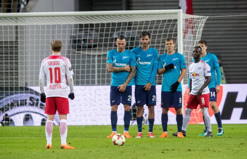 Лига Европы УЕФА 2017/18, 1/8 финала, «РБ Лейпциг» — «Зенит»