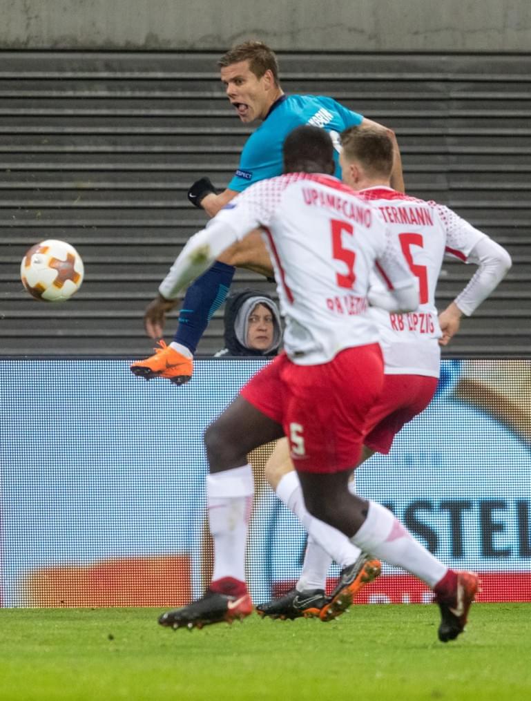 Лига Европы УЕФА 2017/18, 1/8 финала, «РБ Лейпциг» — «Зенит»