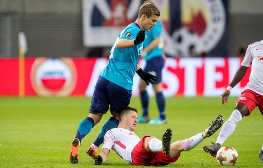 Лига Европы УЕФА 2017/18, 1/8 финала, «РБ Лейпциг» — «Зенит»