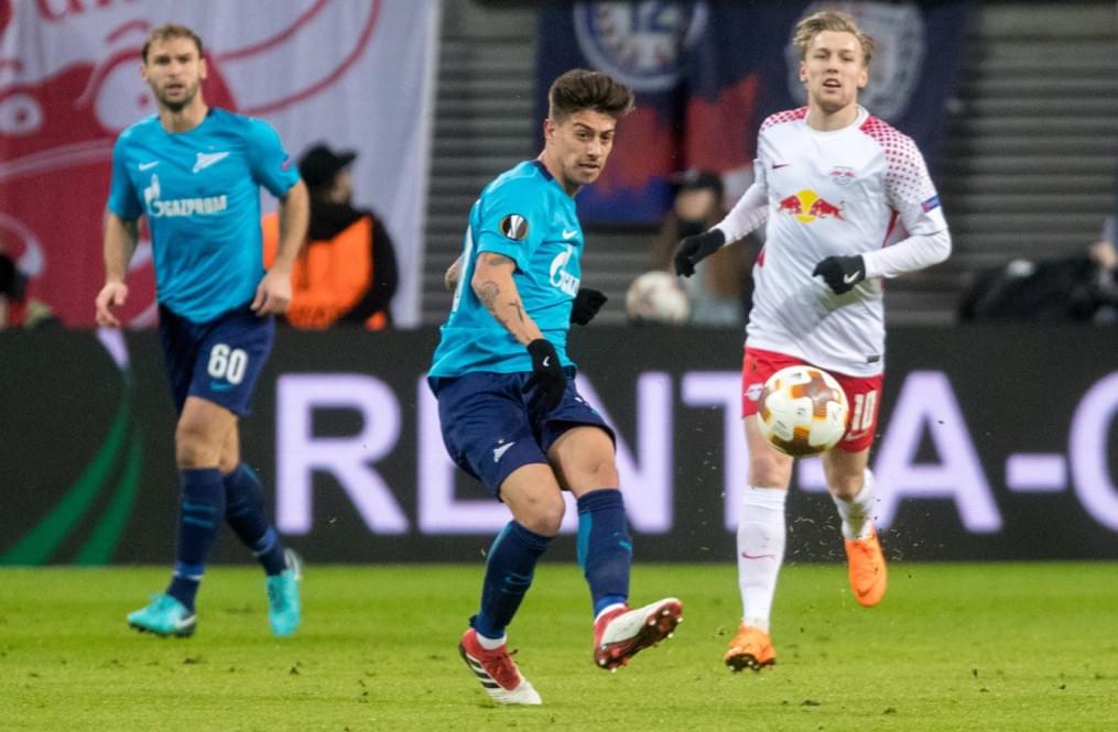 Лига Европы УЕФА 2017/18, 1/8 финала, «РБ Лейпциг» — «Зенит»