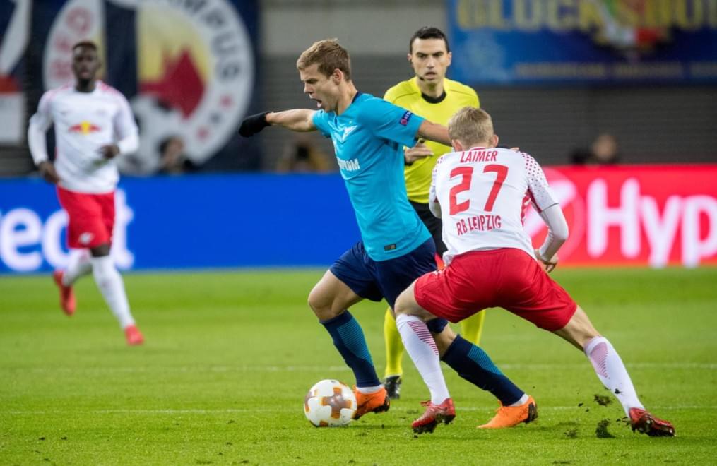 Лига Европы УЕФА 2017/18, 1/8 финала, «РБ Лейпциг» — «Зенит»