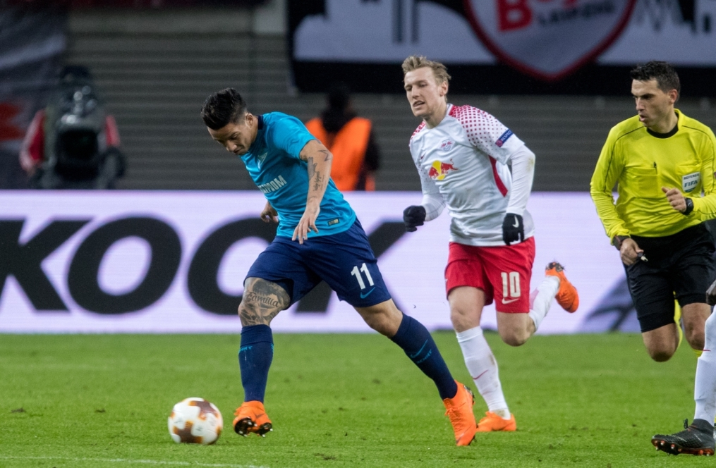 Лига Европы УЕФА 2017/18, 1/8 финала, «РБ Лейпциг» — «Зенит»