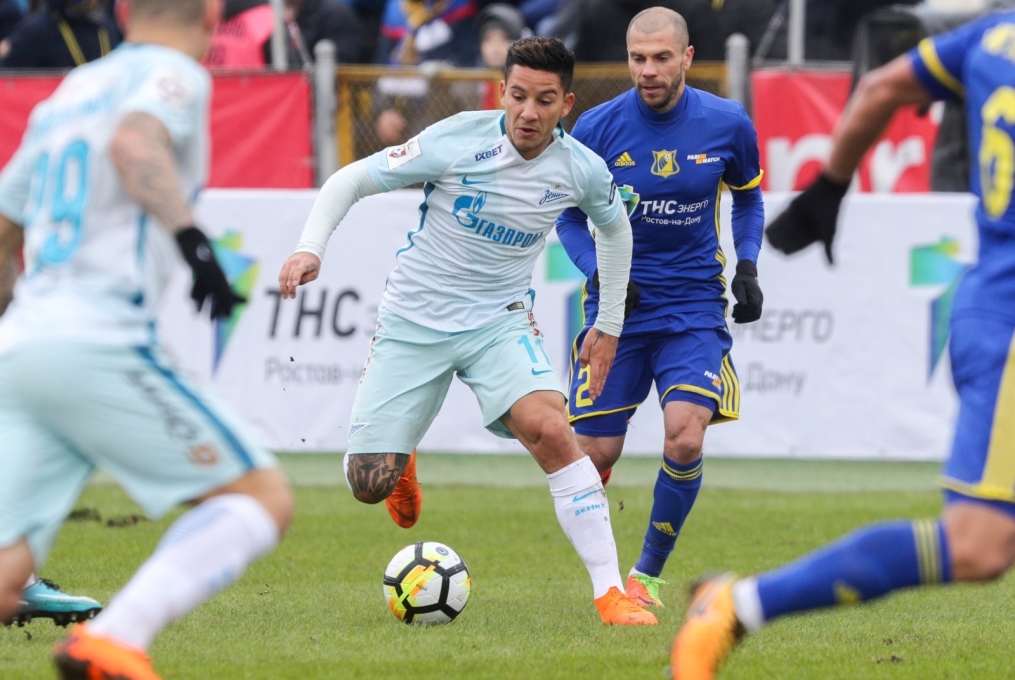 РОСГОССТРАХ-Чемпионат России 2017/18, «Ростов» — «Зенит»