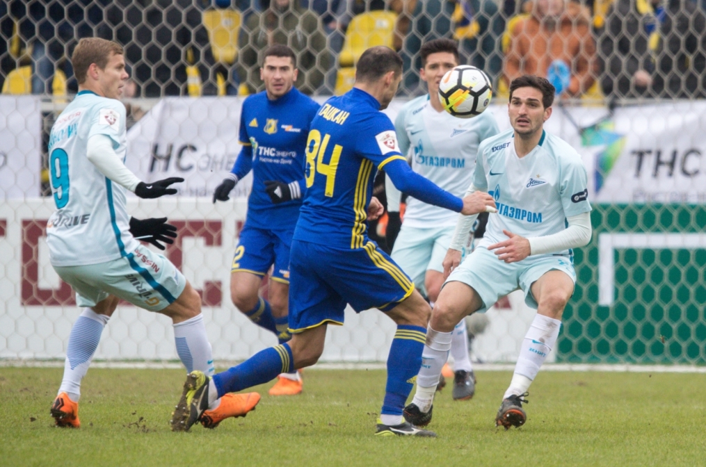 РОСГОССТРАХ-Чемпионат России 2017/18, «Ростов» — «Зенит»