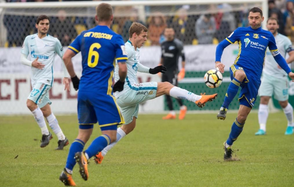 РОСГОССТРАХ-Чемпионат России 2017/18, «Ростов» — «Зенит»