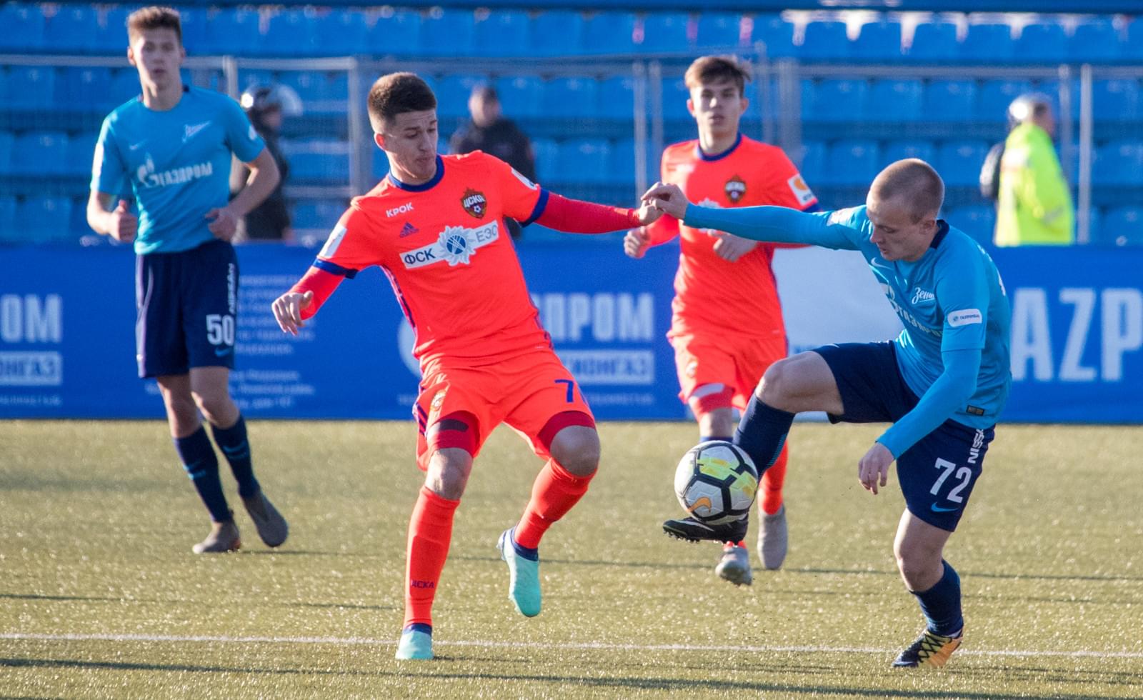 РОСГОССТРАХ-Первенство молодежных составов, 2017/18, «Зенит» — ЦСКА