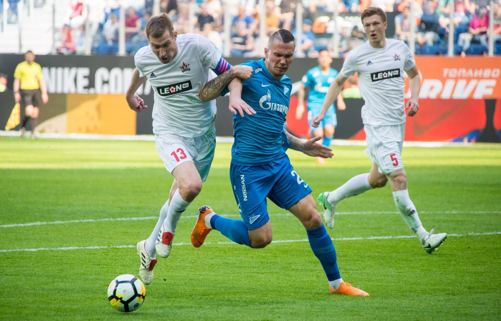 РОСГОССТРАХ-Чемпионат России 2017/18, «Зенит» — СКА-Хабаровск