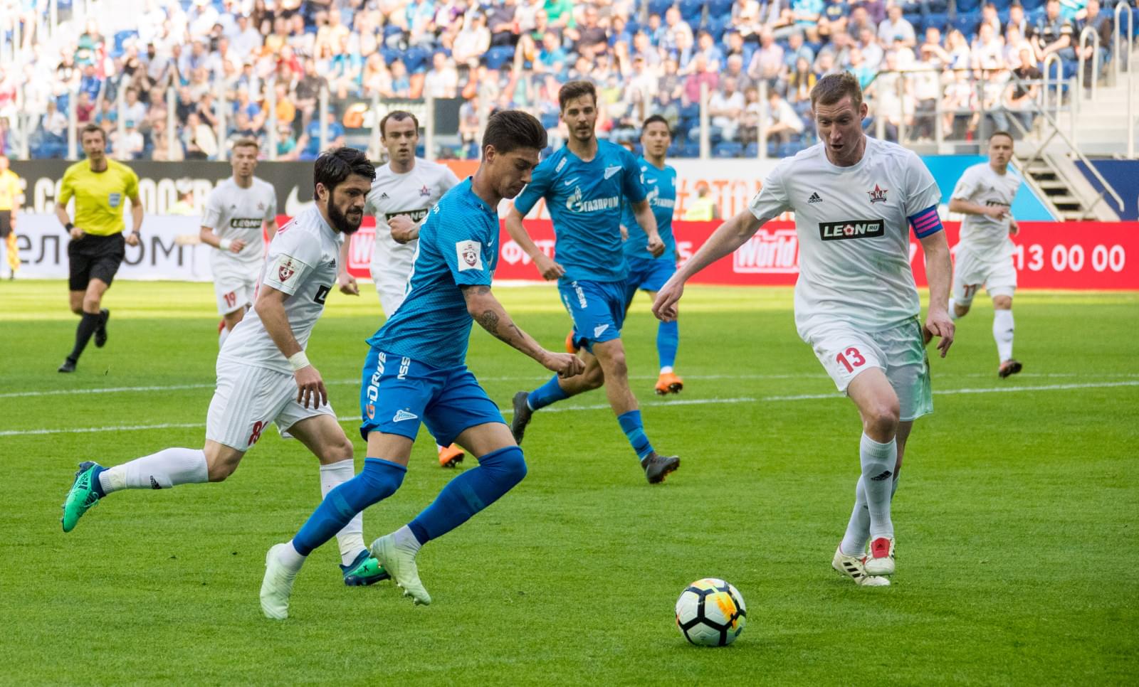 РОСГОССТРАХ-Чемпионат России 2017/18, «Зенит» — СКА-Хабаровск