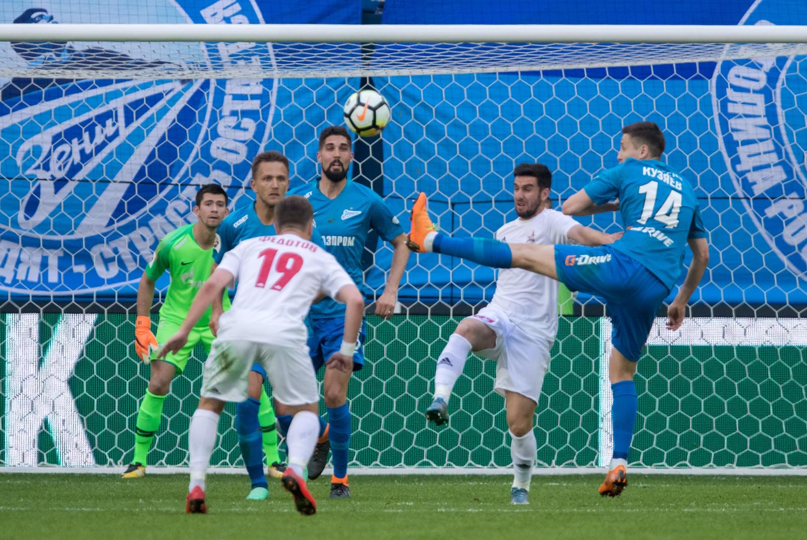 РОСГОССТРАХ-Чемпионат России 2017/18, «Зенит» — СКА-Хабаровск