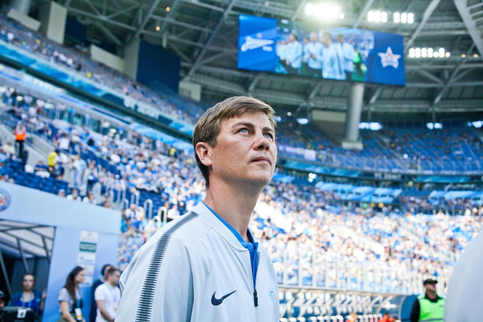 Церемония чествования победителей первенства России по футболу U-16